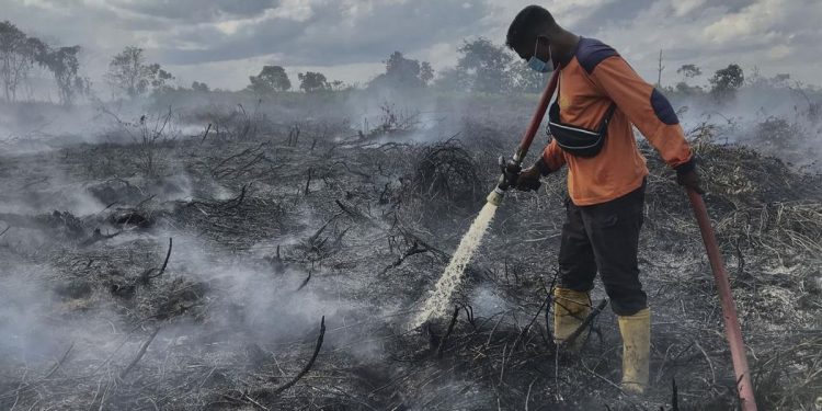 Bandara H Asan Sampit Tutup Total Oktober Karena Asap Kebakaran Hutan dan Lahan